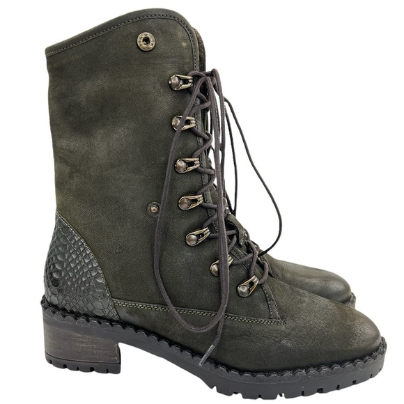 Vintage Foundry Company Women’s Milan Combat Biker Boots - Picture 2 of 16